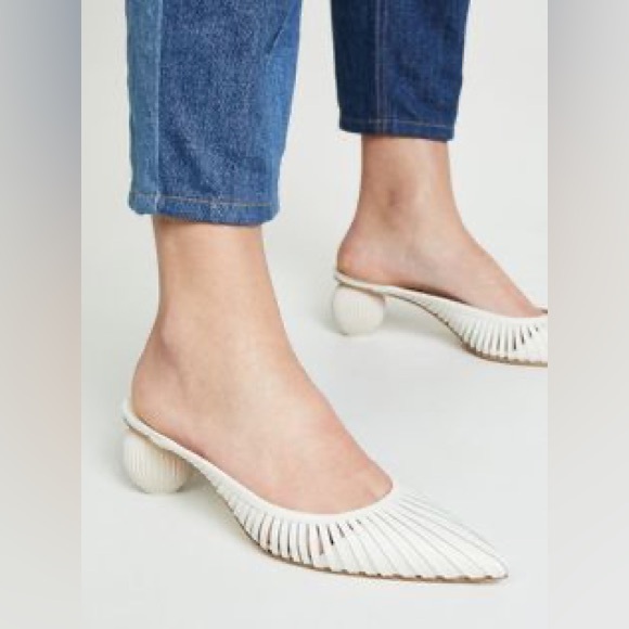Cult Gaia Women's Alia Ball Heel Mules - Picture 7 of 7
